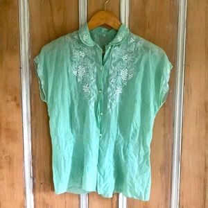 Vintage Irish Blouse